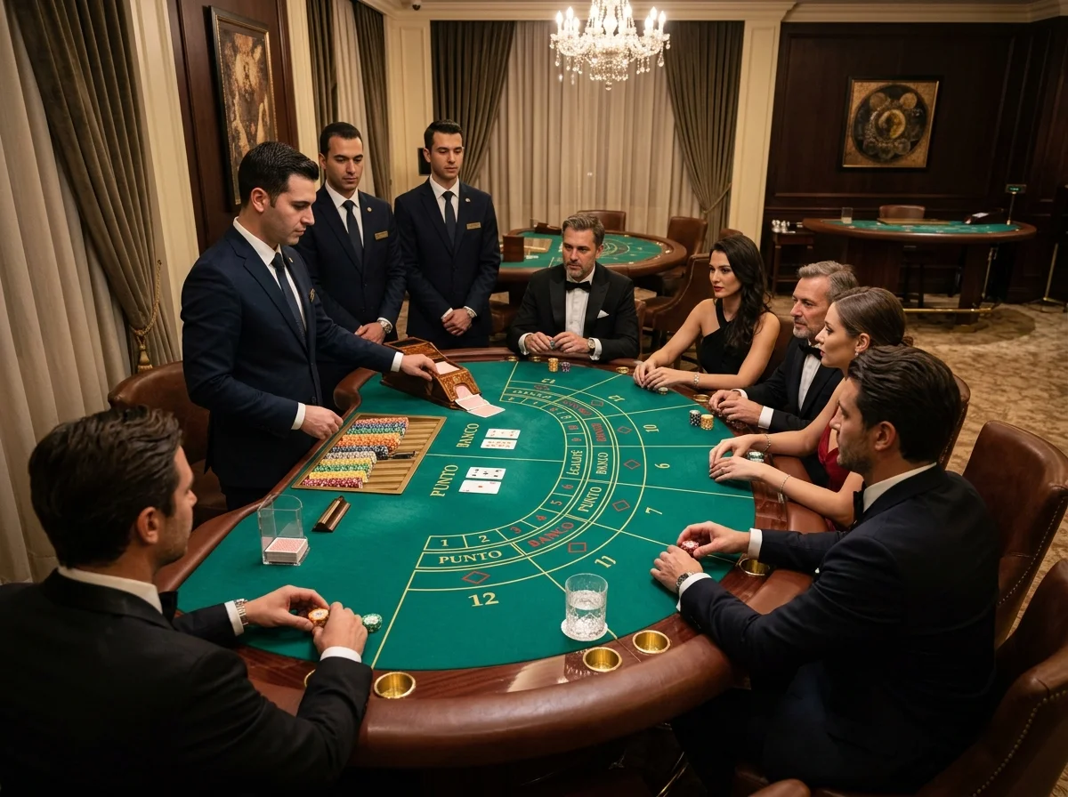 Table Baccarat Punto su Spinorhino